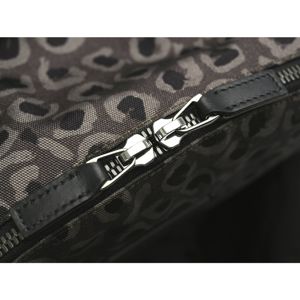 Gucci Leopard Print Backpack Gray - image 6